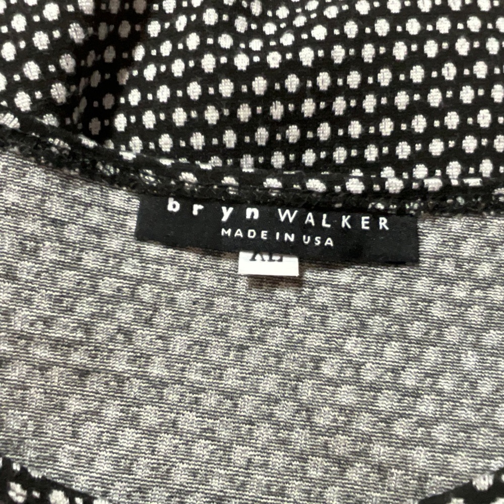 bryn Walker Heather Charcoal Handkerchief-Hem Mini Dress - Picture 5 of 11